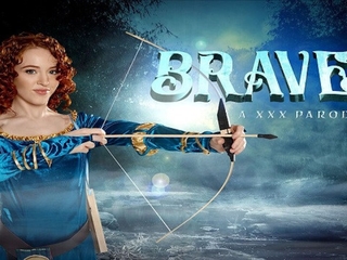 Redhead Pet Brave Merida Is Avid There